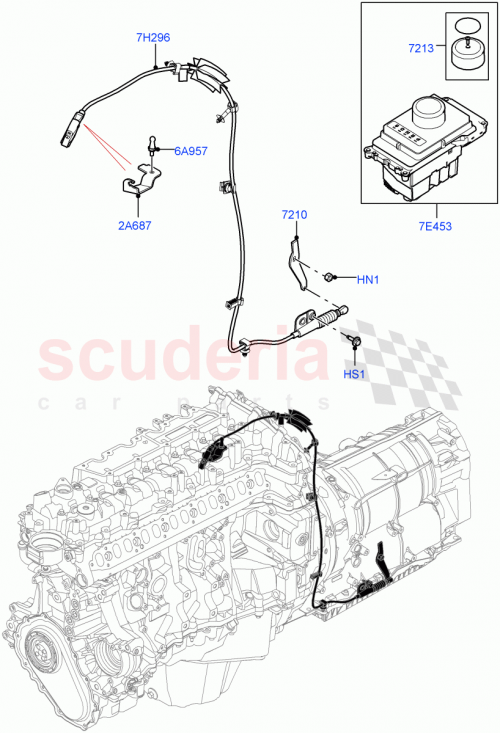 Part Diagram for Land Rover LR154612