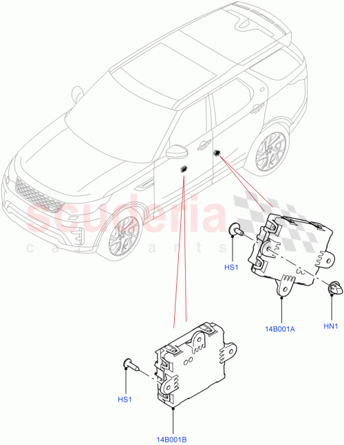 Part Diagram for Land Rover LR106179