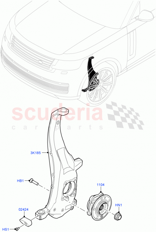Part Diagram for Land Rover LR152786