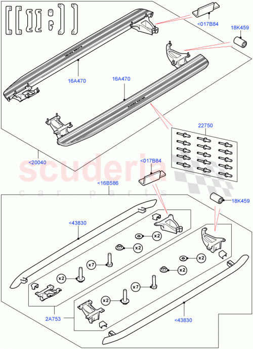 Part Diagram for Land Rover VPLGP0228