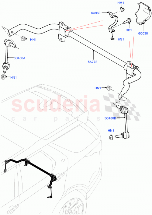 Part Diagram for Land Rover LR146302