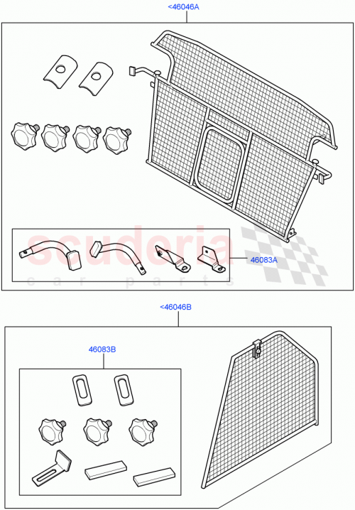 Part Diagram for Land Rover VPLSS0205