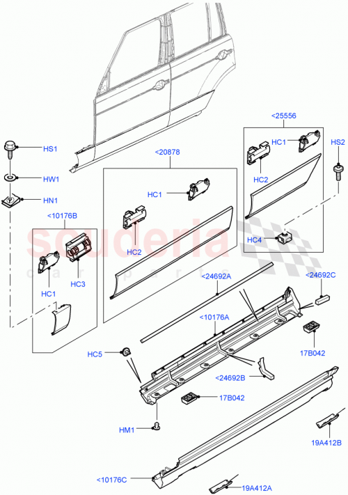 Part Diagram for Land Rover LR018386