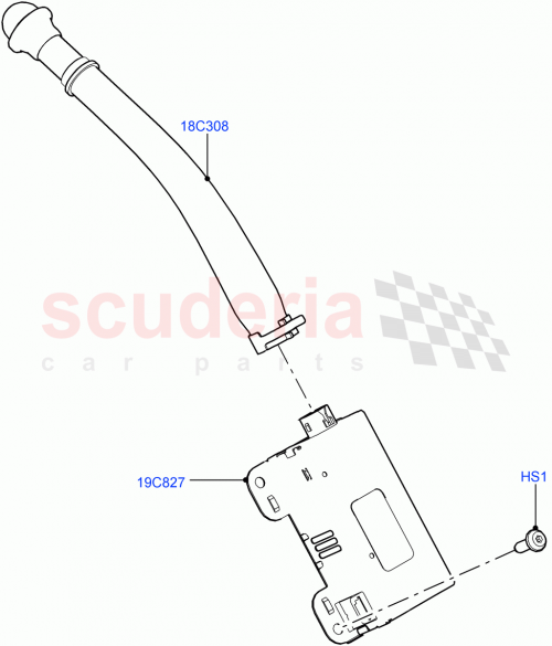 Part Diagram for Land Rover LR091237