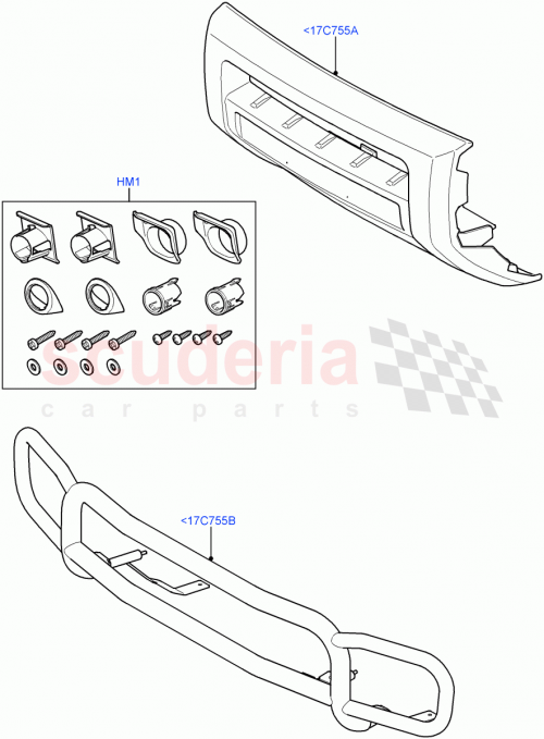 Part Diagram for Land Rover VUB502510