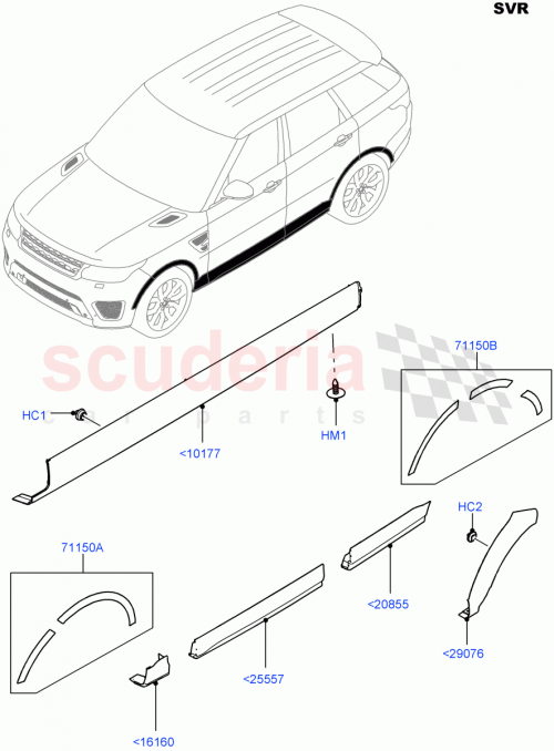 Part Diagram for Land Rover LR062236