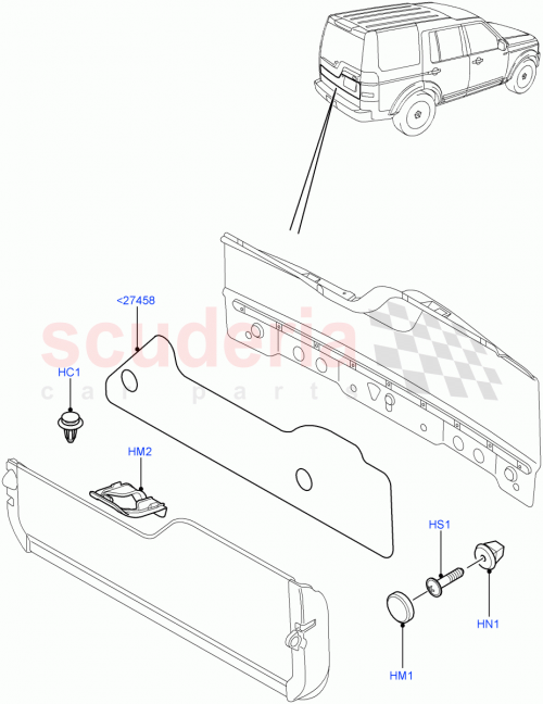 Part Diagram for Land Rover EOA500011PVJ