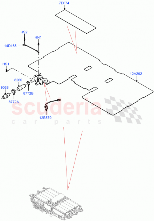 Part Diagram for Land Rover LR137327