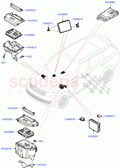Part Diagram for Land Rover LR152815