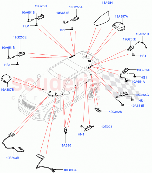 Part Diagram for Land Rover LR118246