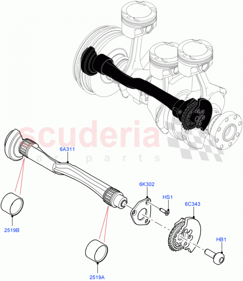 Part Diagram for Land Rover LR127971