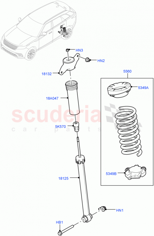 Part Diagram for Land Rover LR090650