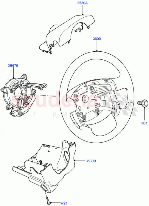 Part Diagram for Land Rover LR023955