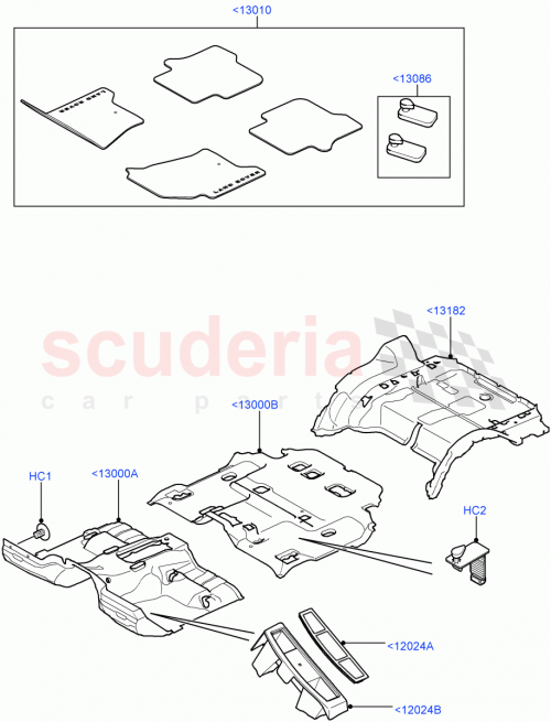 Part Diagram for Land Rover LR043705