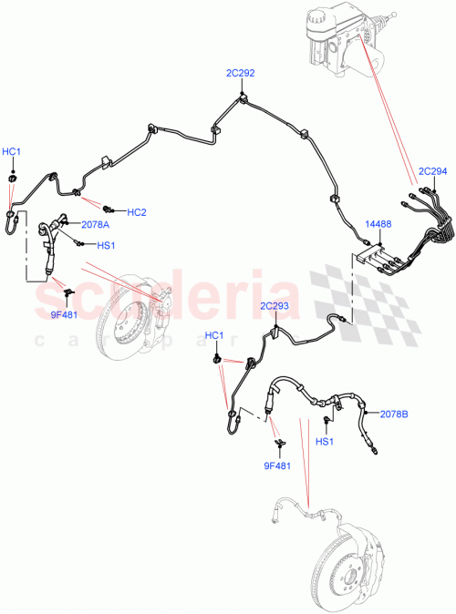 Part Diagram for Land Rover LR174217