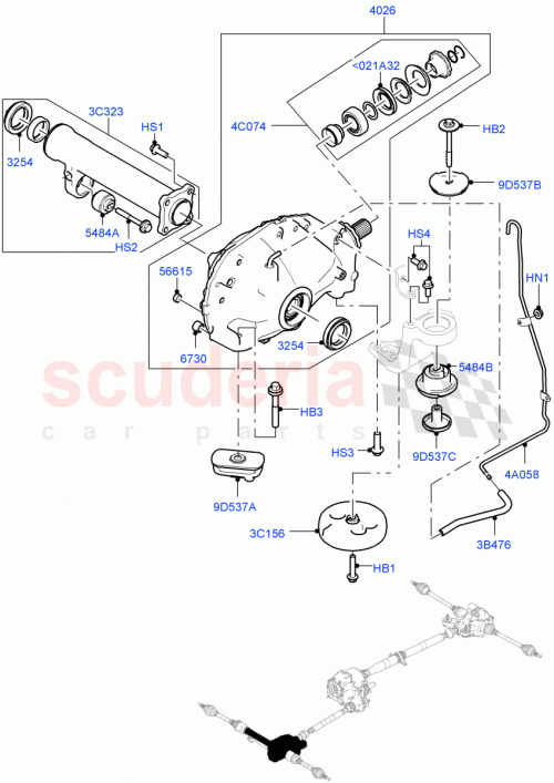 Part Diagram for Land Rover LR070129