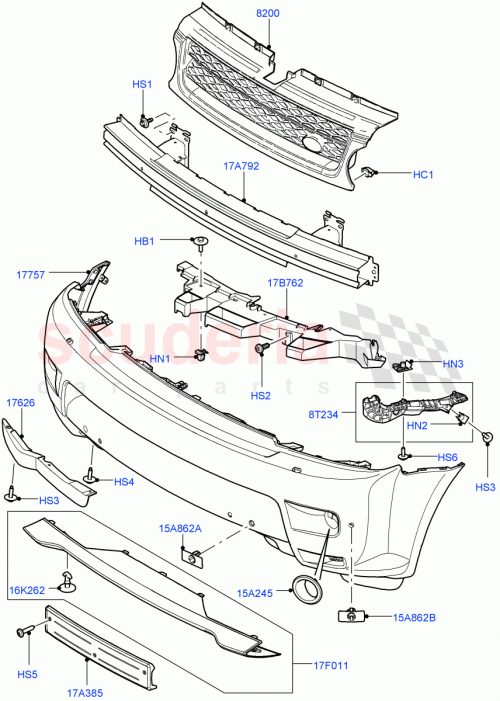 Part Diagram for Land Rover LR029976