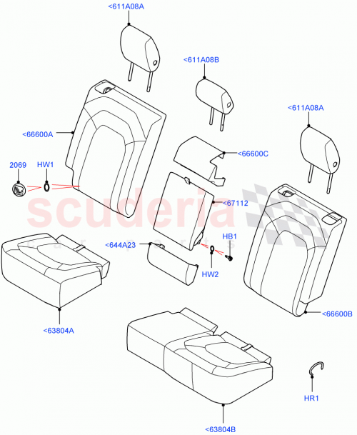 Part Diagram for Land Rover LR169209