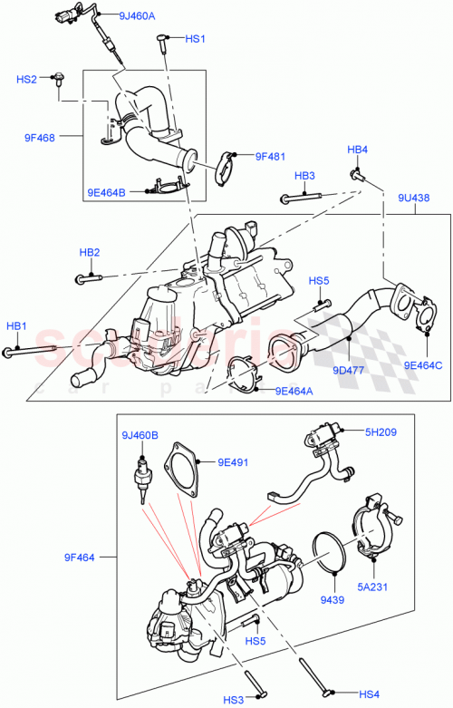 Part Diagram for Land Rover LR069681