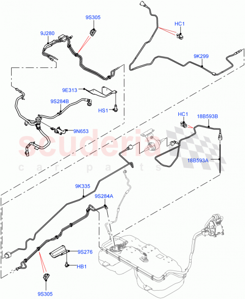 Part Diagram for Land Rover LR140526