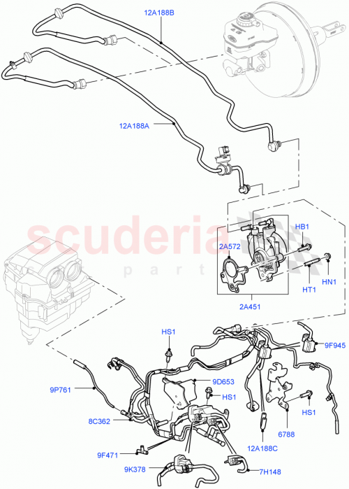 Part Diagram for Land Rover LR046112