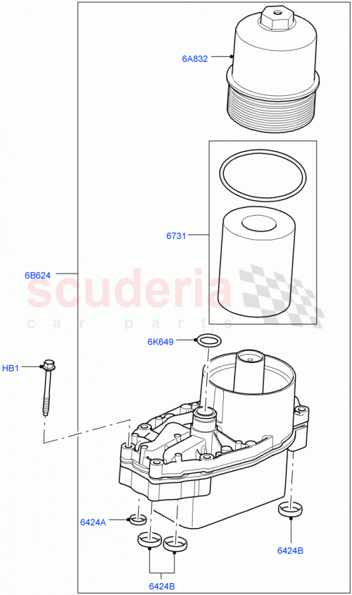 Part Diagram for Land Rover LR013161