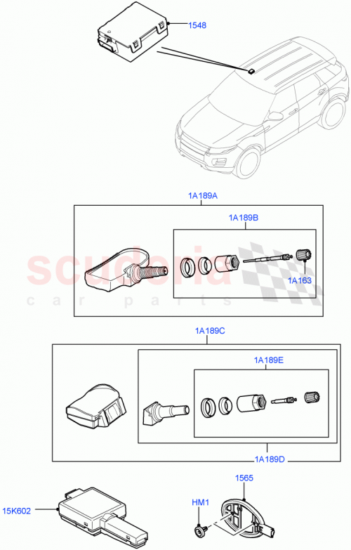 Part Diagram for Land Rover LR089431