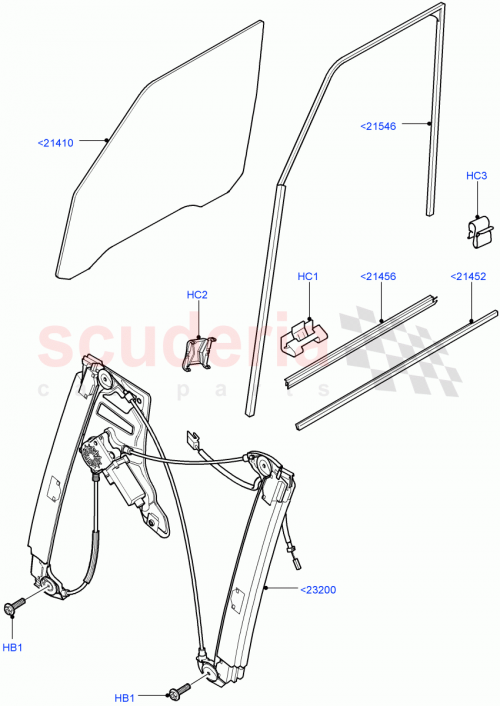 Part Diagram for Land Rover LR011319