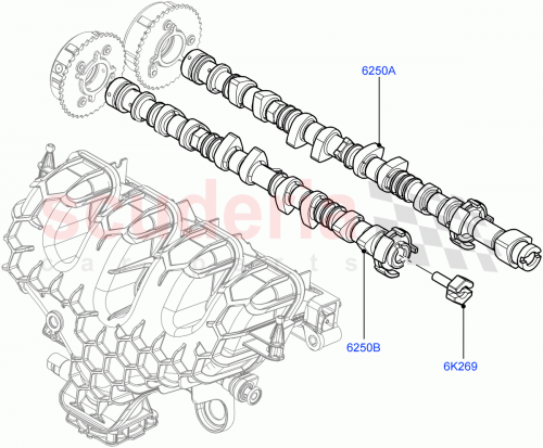 Part Diagram for Land Rover LR052351