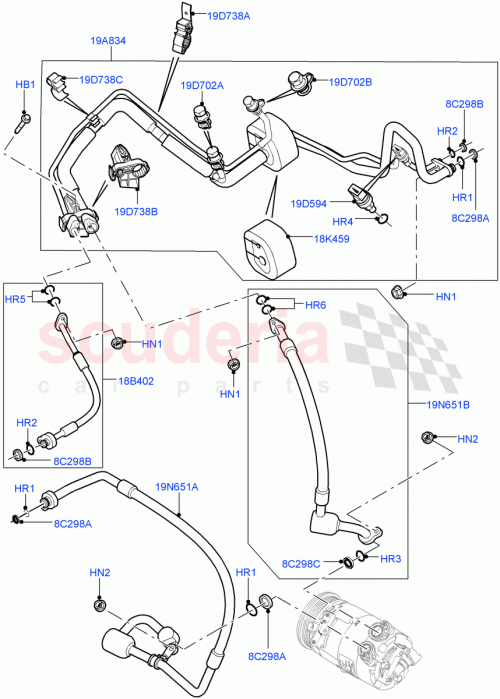 Part Diagram for Land Rover LR094023