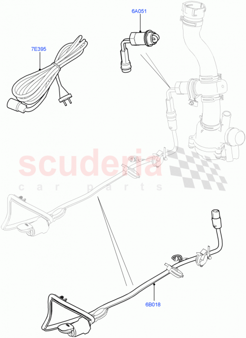 Part Diagram for Land Rover LR070516