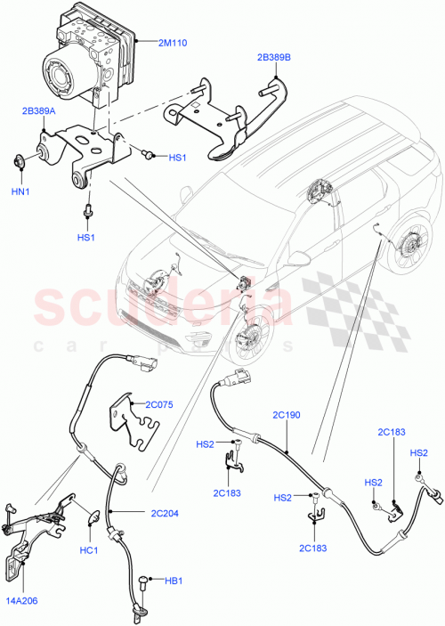 Part Diagram for Land Rover LR072107