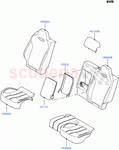 Part Diagram for Land Rover LR103665