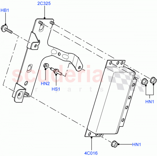 Part Diagram for Land Rover LR050919
