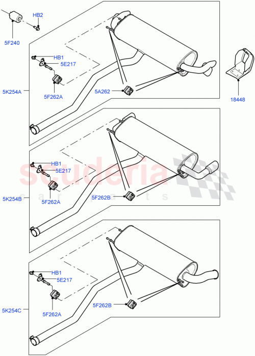Part Diagram for Land Rover LR093657