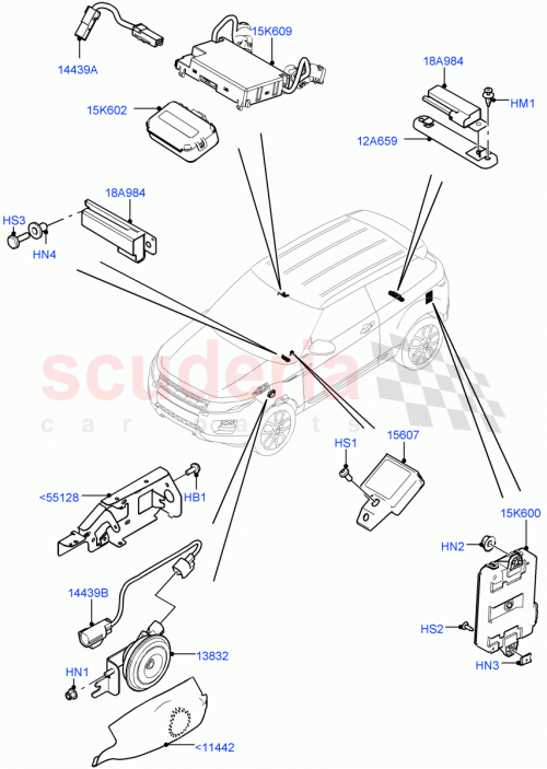 Part Diagram for Land Rover LR059765