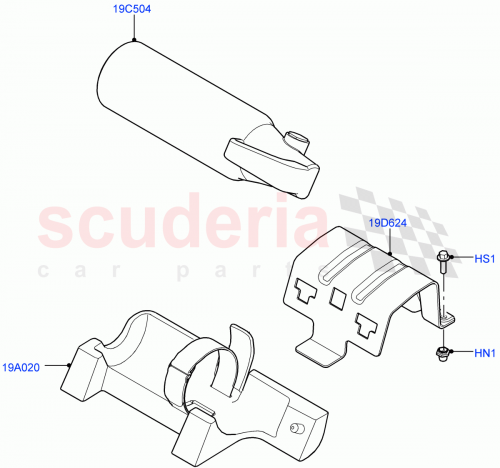Part Diagram for Land Rover LR077424