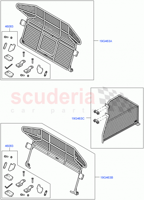 Part Diagram for Land Rover VPLWS0237