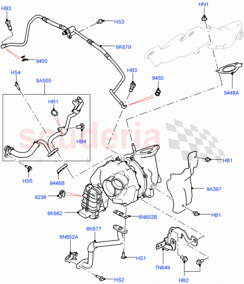 Part Diagram for Land Rover LR071344
