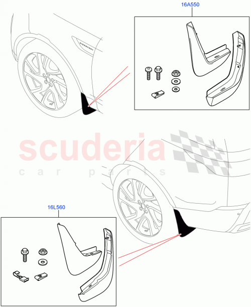 Part Diagram for Land Rover VPLYP0319