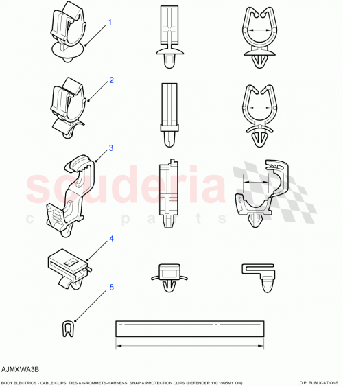 Part Diagram for Land Rover ADU8363L