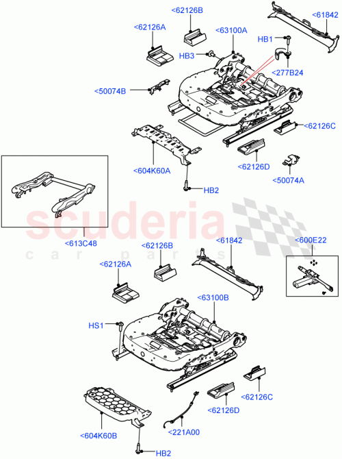 Part Diagram for Land Rover LR130608