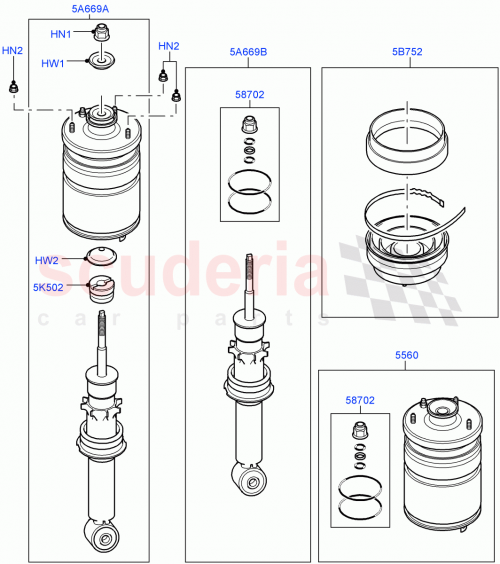 Part Diagram for Land Rover LR032650
