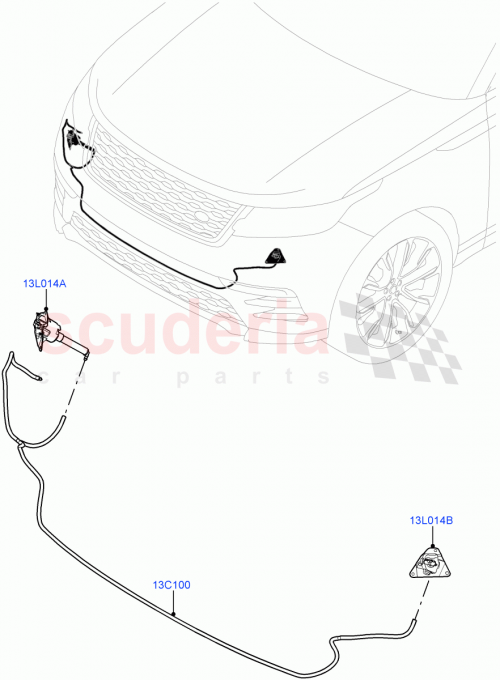 Part Diagram for Land Rover LR102050