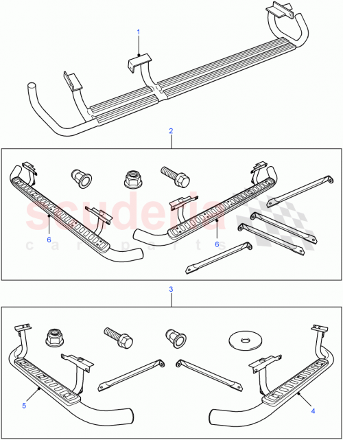 Part Diagram for Land Rover VPLDP0005