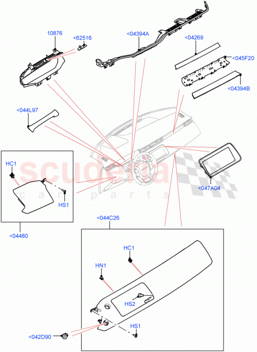 Part Diagram for Land Rover LR155295