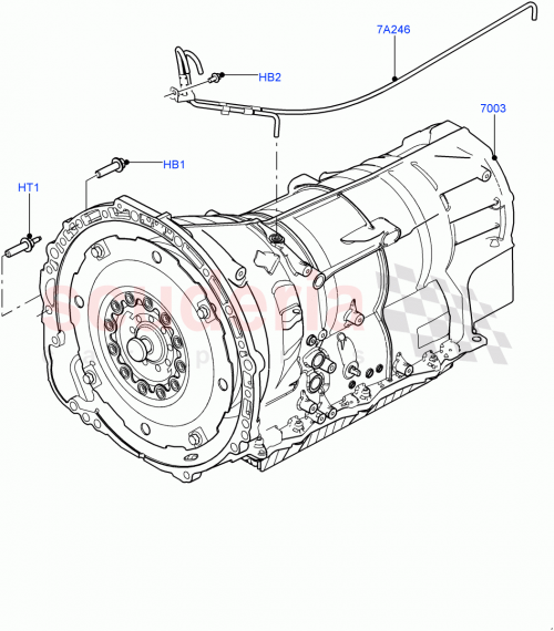 Part Diagram for Land Rover LR113199