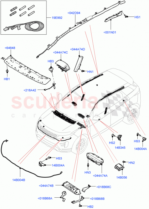 Part Diagram for Land Rover LR139705