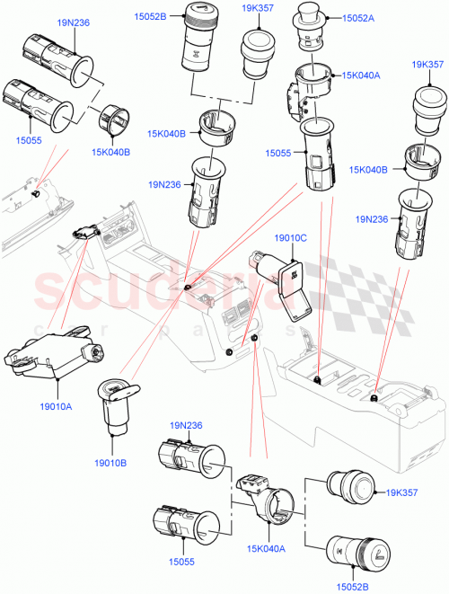 Part Diagram for Land Rover LR033354