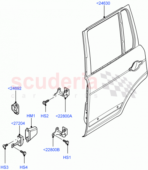 Part Diagram for Land Rover LR018229